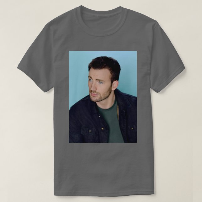 Camiseta chris evans 25 (Frente do Design)