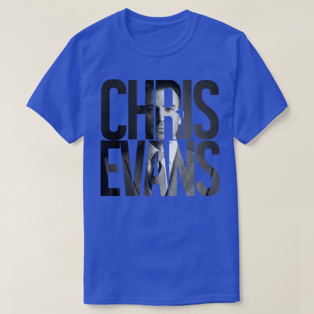 Camiseta Chris Evans 6 (Frente do Design)