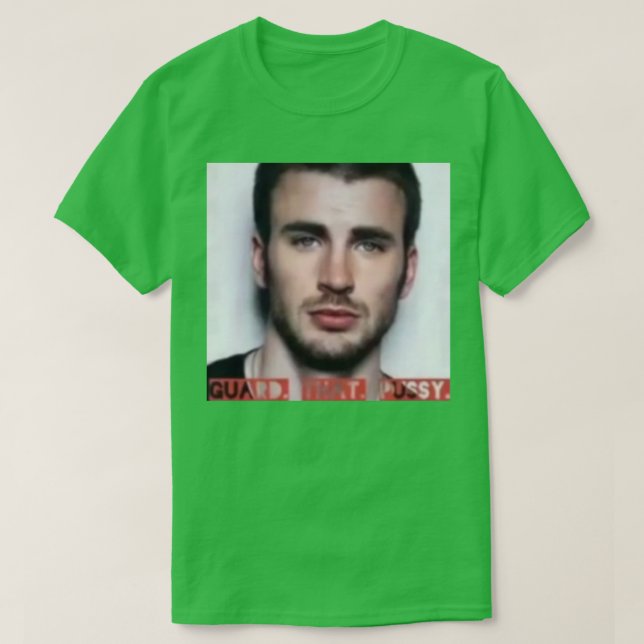 Camiseta Chris Evans Guarda Essa Gota (Frente do Design)
