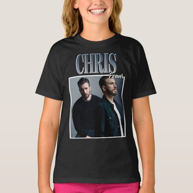 Camiseta Chris Evans T-Shirt Classic T-Shirt (Frente)