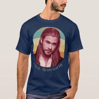 Camiseta Chris Hemsworth ator Hollywood