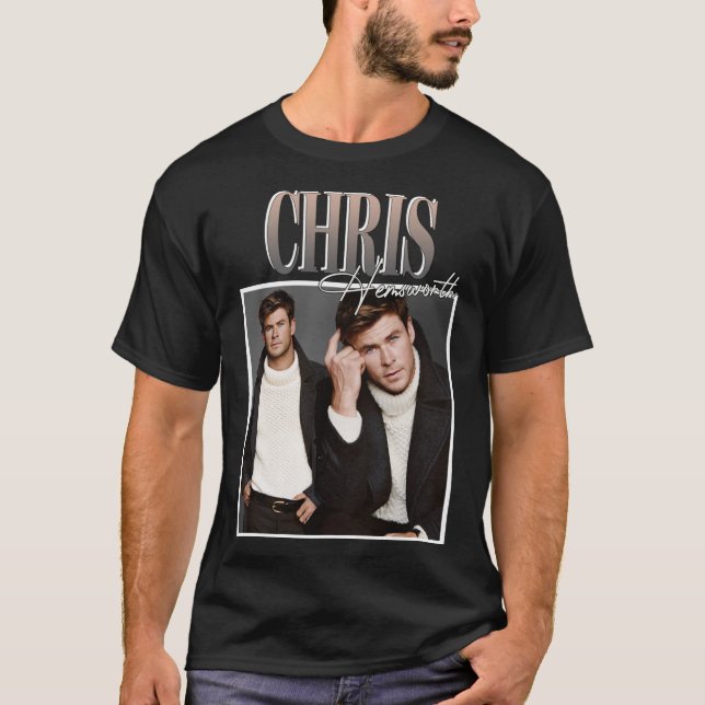 Camiseta Chris Hemsworth Classic T-Shirt (Frente)