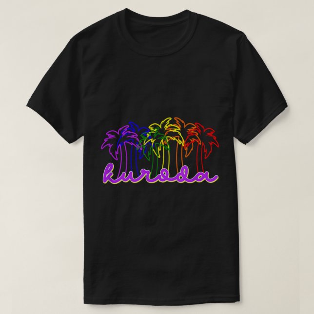 Camiseta Chris Kuroda Mexico Palm Tree T-Shirt (Frente do Design)