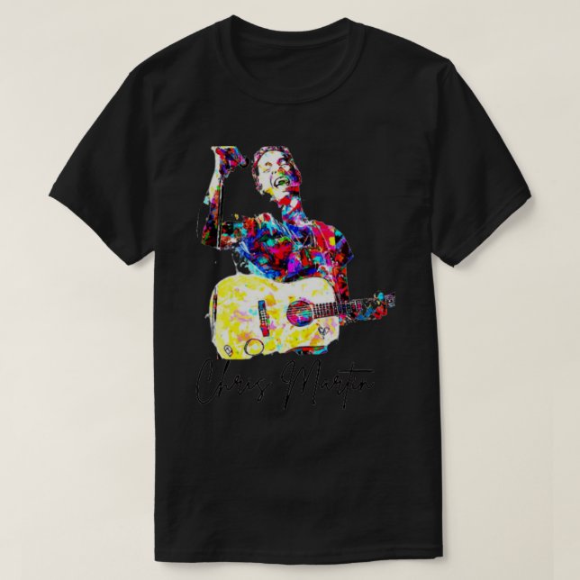 Camiseta Chris Martin Classic T-Shirt (Frente do Design)