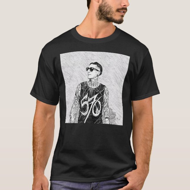 Camiseta Chris Motionless 570 Classic T-Shirt (Frente)