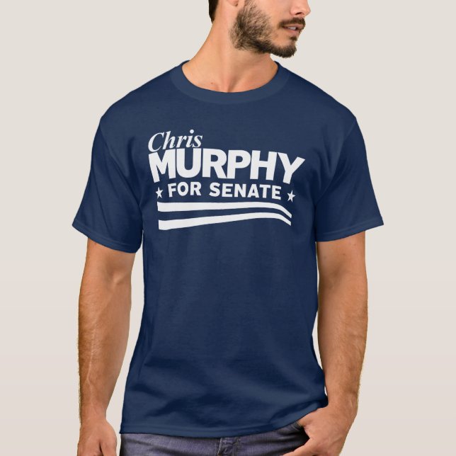 Camiseta Chris Murphy para o Senado (Frente)
