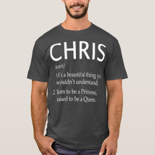 Camiseta Chris Name Dif 179