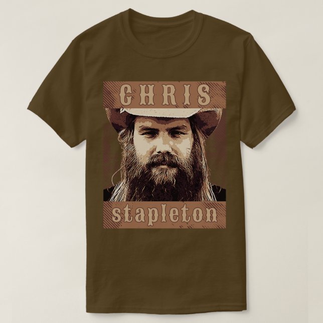 Camiseta Chris Stapleton (Frente do Design)