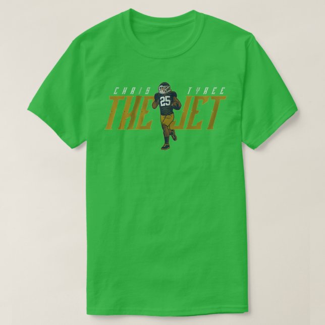 Camiseta Chris Tyree o jato (Frente do Design)