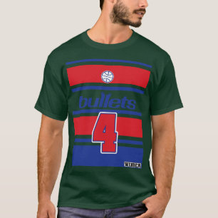 Camiseta Chris Webber Retro Style Bullets Throwback Jersey