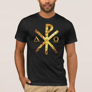 Camiseta Chrisme Alfa Ómega ora TRANS PNG
