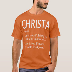 Camiseta Christa Name Gift 143