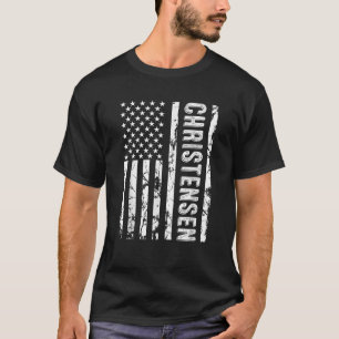 Camiseta Christensen Sobrenome Funny Surname Team Re