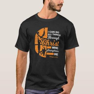 Camiseta Christian Athlete Apparel Sports Philippians 4 13