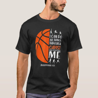 Camiseta Christian Basketball  Men Boys Kids Religious