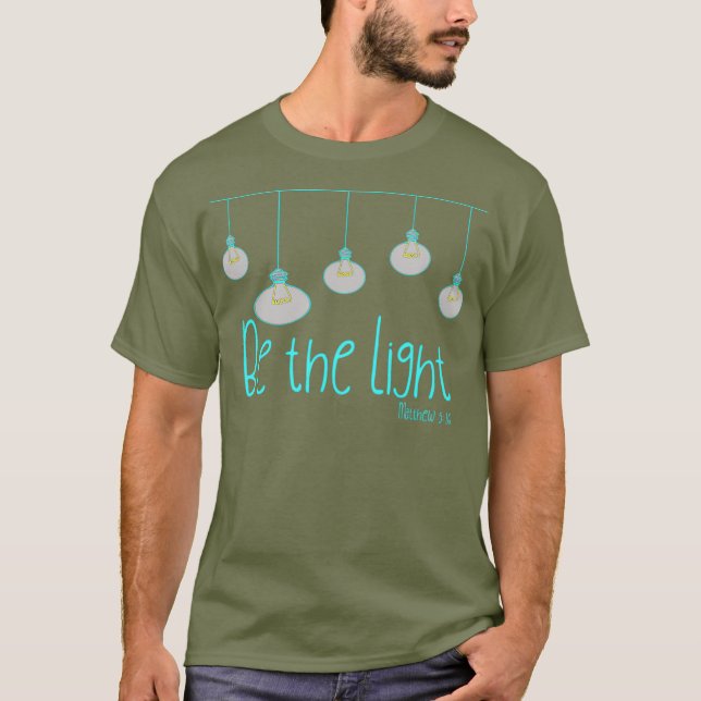 Camiseta Christian Be the Light Missionary Mission (Frente)