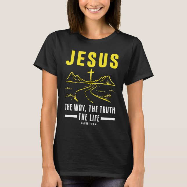 Camiseta Christian Bible Verse Faith Believer Follower  1 (Frente)