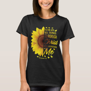 Camiseta Christian Bible Verse Philippians 413 Gifts Women 
