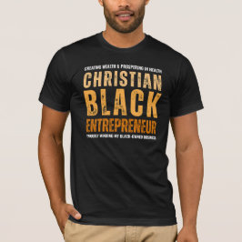 Camiseta Christian Black Empreeneur