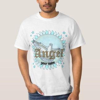 Camiseta Christian Blue Angel Dove