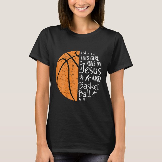 Camiseta Christian Bysketbyll Oferece Mulheres Adolescentes (Frente)