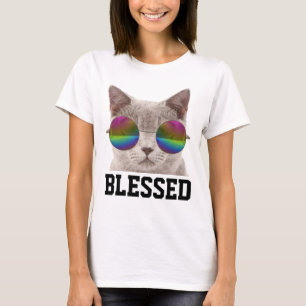 Camiseta Christian Cat T-shirts, BESSED