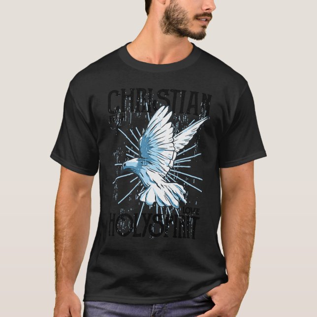 Camiseta Christian  Christian Faith Love Holy Spirit (Frente)