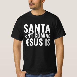 CAMISETA CHRISTIAN CHRISTMAS - JESUS VEM EM BREVE T-SHIRTS