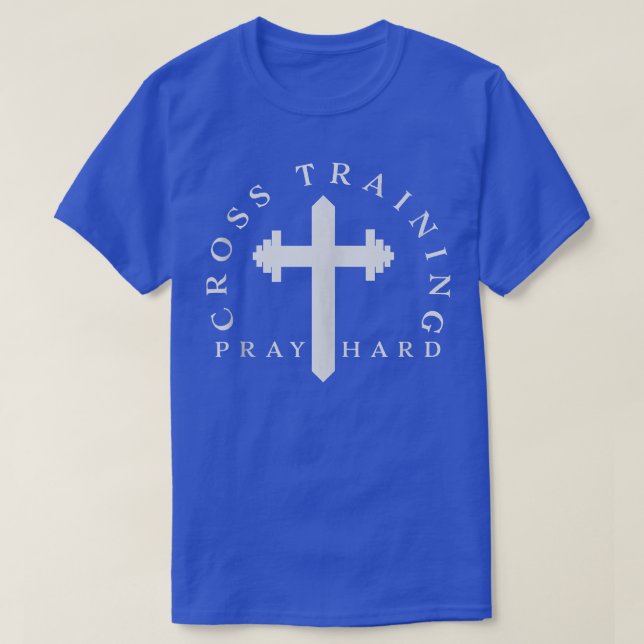 Camiseta Christian Cross Training Duro Gym Motivationa (Frente do Design)