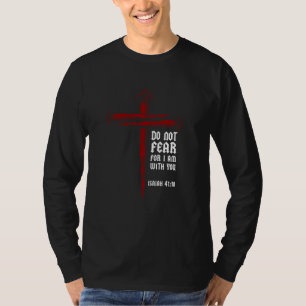Camiseta Christian Cross Unhas Jesus Faith Isaiah 4110 Bibl
