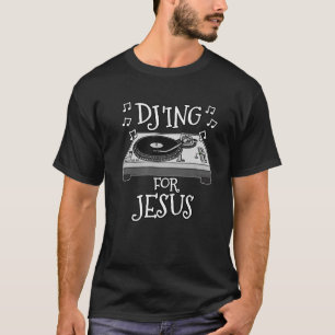 Camiseta Christian DJ ing Para Jesus Cristo Líder Juvenil
