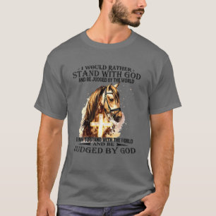 Camiseta Christian, Eu Preferencialmente Com Meu Deus Caval