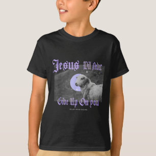 Camiseta Christian Faith Bíblia Citação Jesus Lamb Roupa