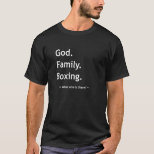 Camiseta Christian Faith Jesus Cristo Família de Deus Boxi