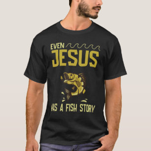 Camiseta Christian Fisher Até Jesus Tem Uma História De Pei