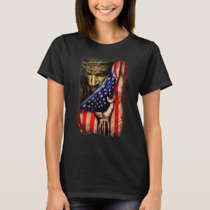 Camiseta Christian For Men Women Orud American Flag Us Pat