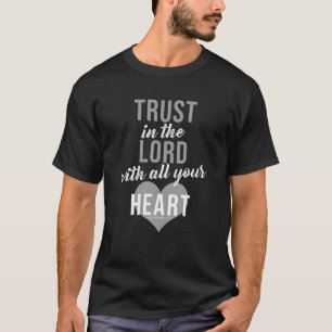 Camiseta Christian Gifts Bíblia Verse Escrituras Confiam Em