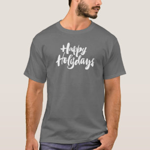 Camiseta Christian Happy Holidays Letoração