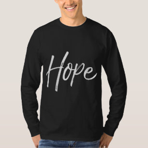 Camiseta Christian Hope Gift for Women Faith Dizendo Gift H