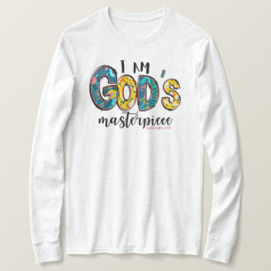 Camiseta Christian I Am God's Masterícula 