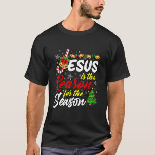 Camiseta Christian Jesus A Razão do Natal Parando o Paraíso