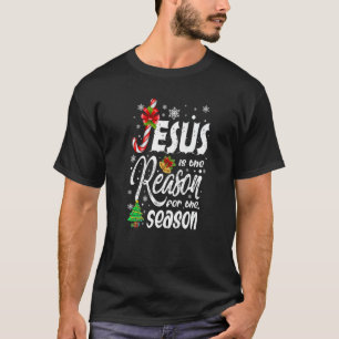 Camiseta Christian Jesus A Razão do Natal Parando o Paraíso