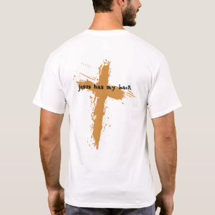 Camiseta Christian Jesus Cristo Cross Jesus Tem As Minhas C