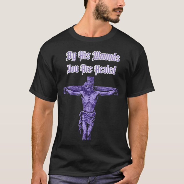 Camiseta Christian Jesus Cristo na cruz (Frente)