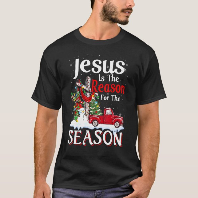 Camiseta Christian Jesus É A Razão Da Trip Car Chri (Frente)
