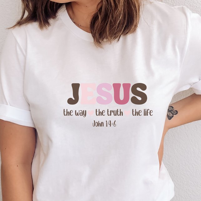 Camiseta Christian Jesus É A Verdade Da Vida (Criador carregado)