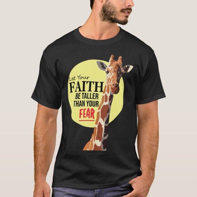 Camiseta Christian Let your faith be bigger than yours (Frente)