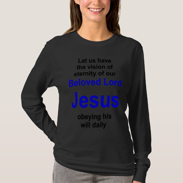 Camiseta Christian lifestyle Multilingual Series English ve (Frente)