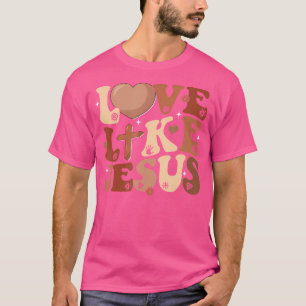 Camiseta Christian Love Like Jesus Melanin Black History Ju