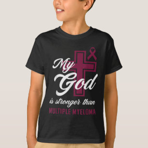 Camiseta Christian Meu Deus É Mais Forte Que O Múltiplo Mie